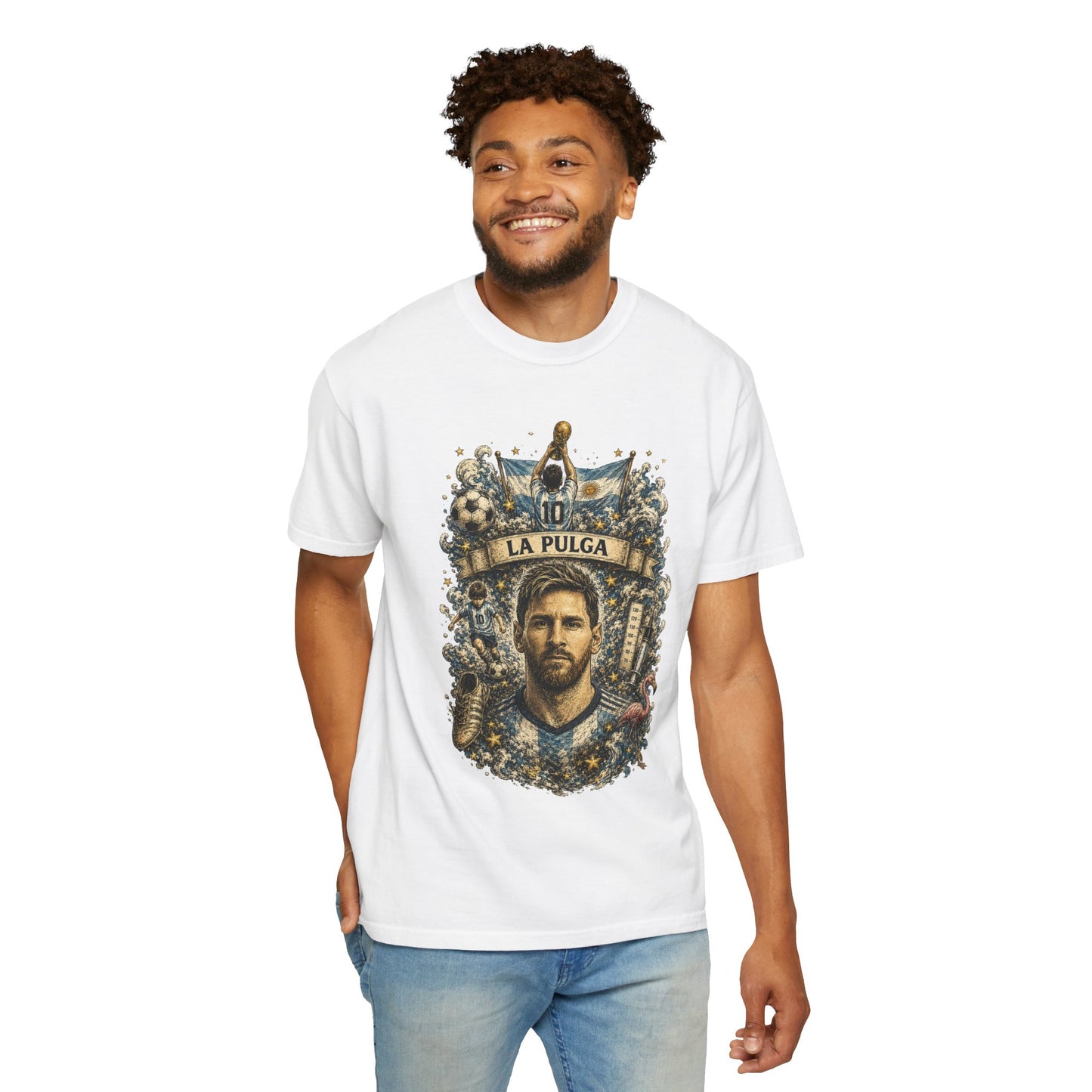 La Pulga — Messi Vintage Tee