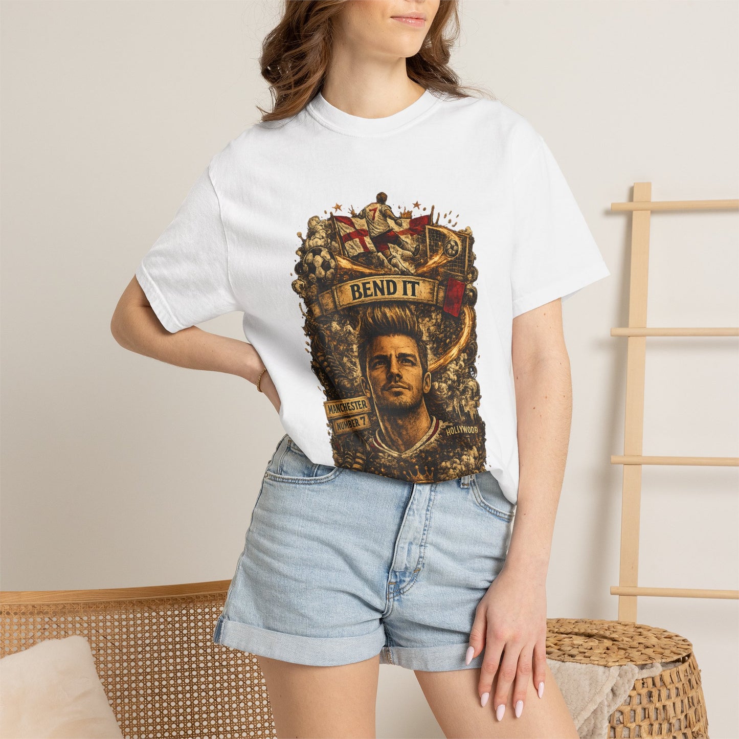 Beckham "Bend It" Tee