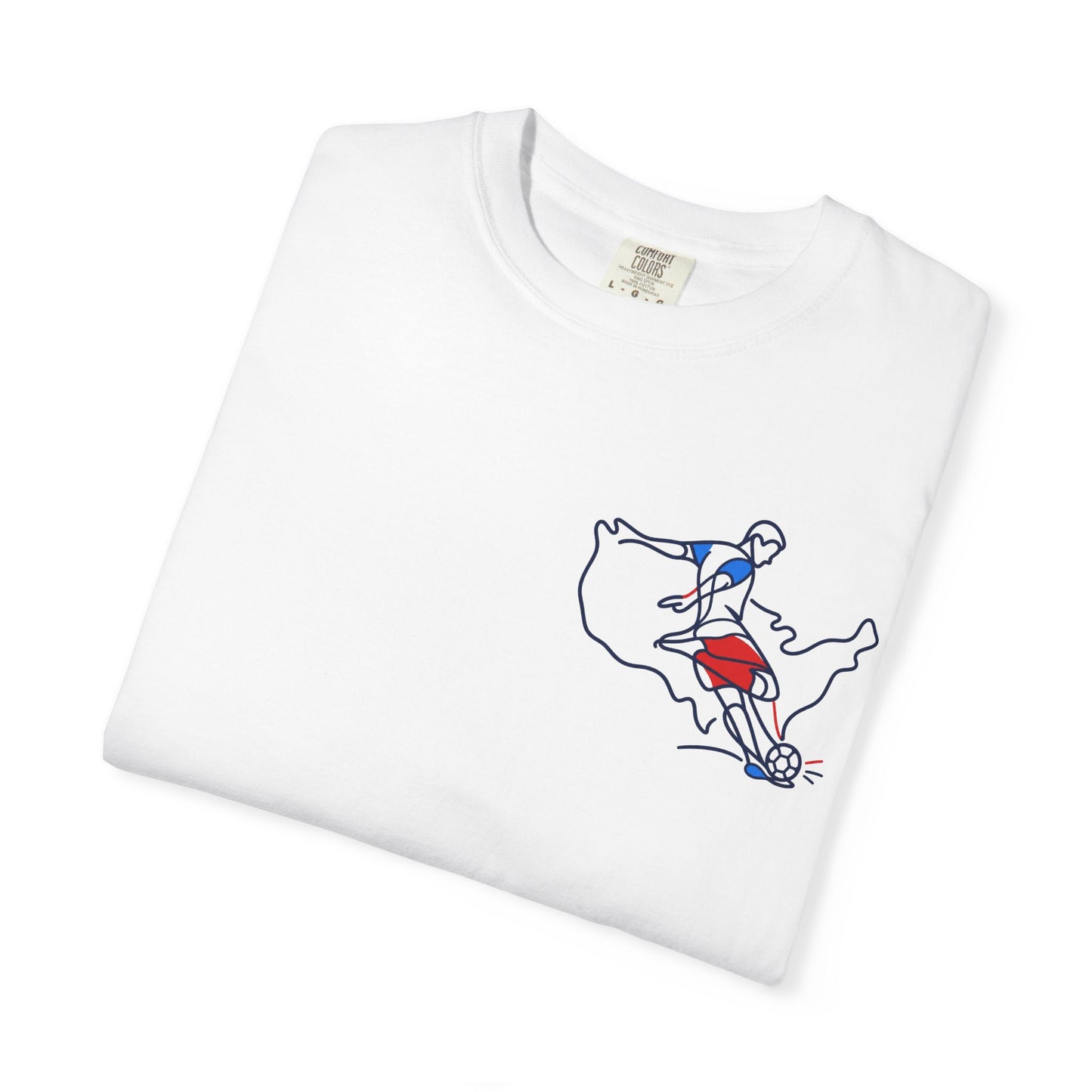 USA Soccer Line Art Tee