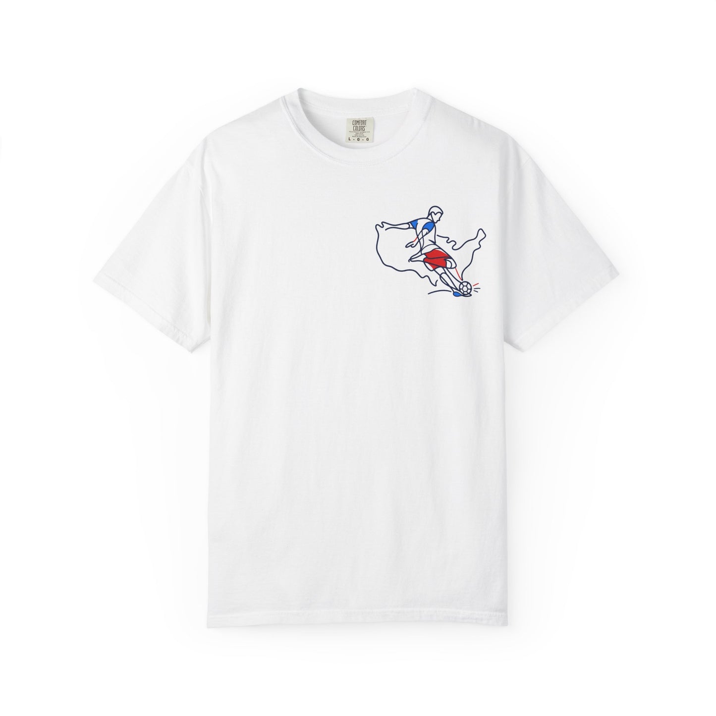 USA Soccer Line Art Tee