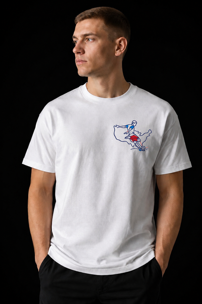 USA Soccer Line Art Tee