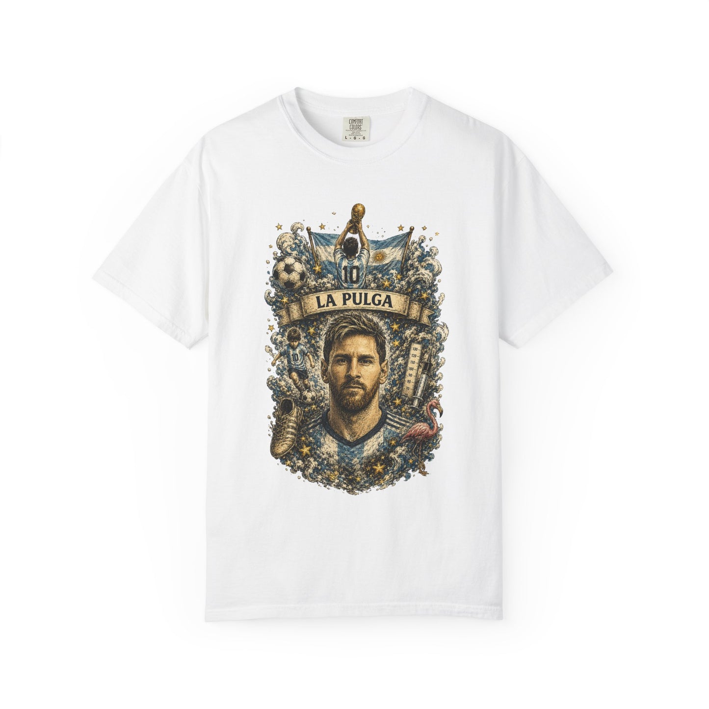 La Pulga — Messi Vintage Tee