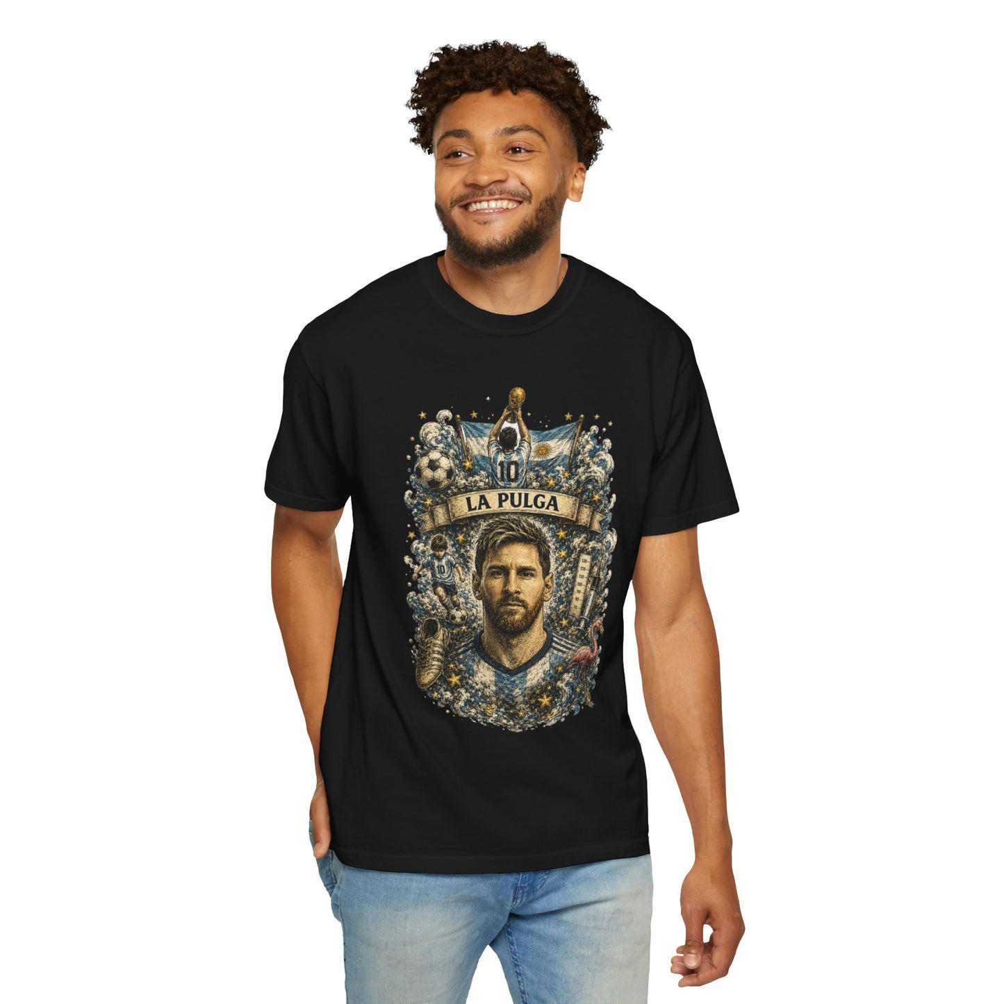La Pulga — Messi Vintage Tee