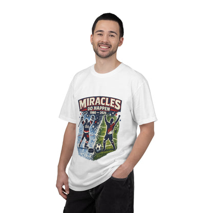 T-Shirt — Miracles Vintage USA Soccer Celebration Tee