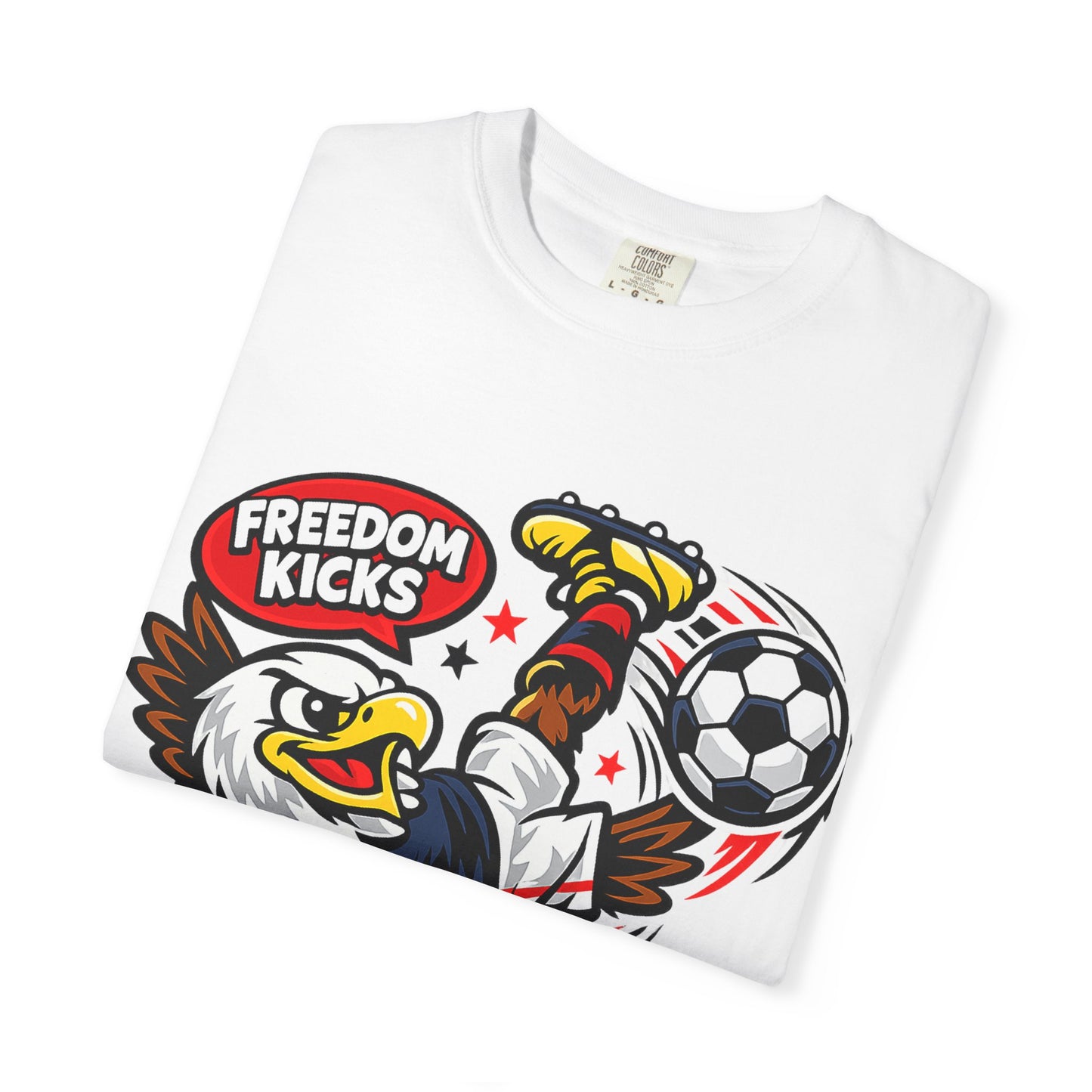 Freedom Kicks Eagle Soccer T-Shirt