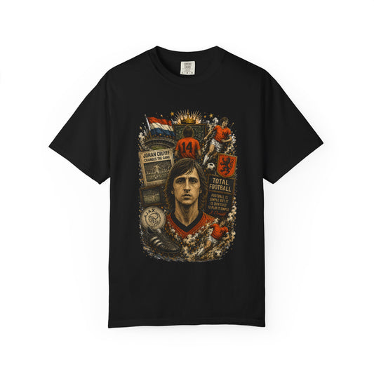 Total Football — Cruyff Vintage Tee