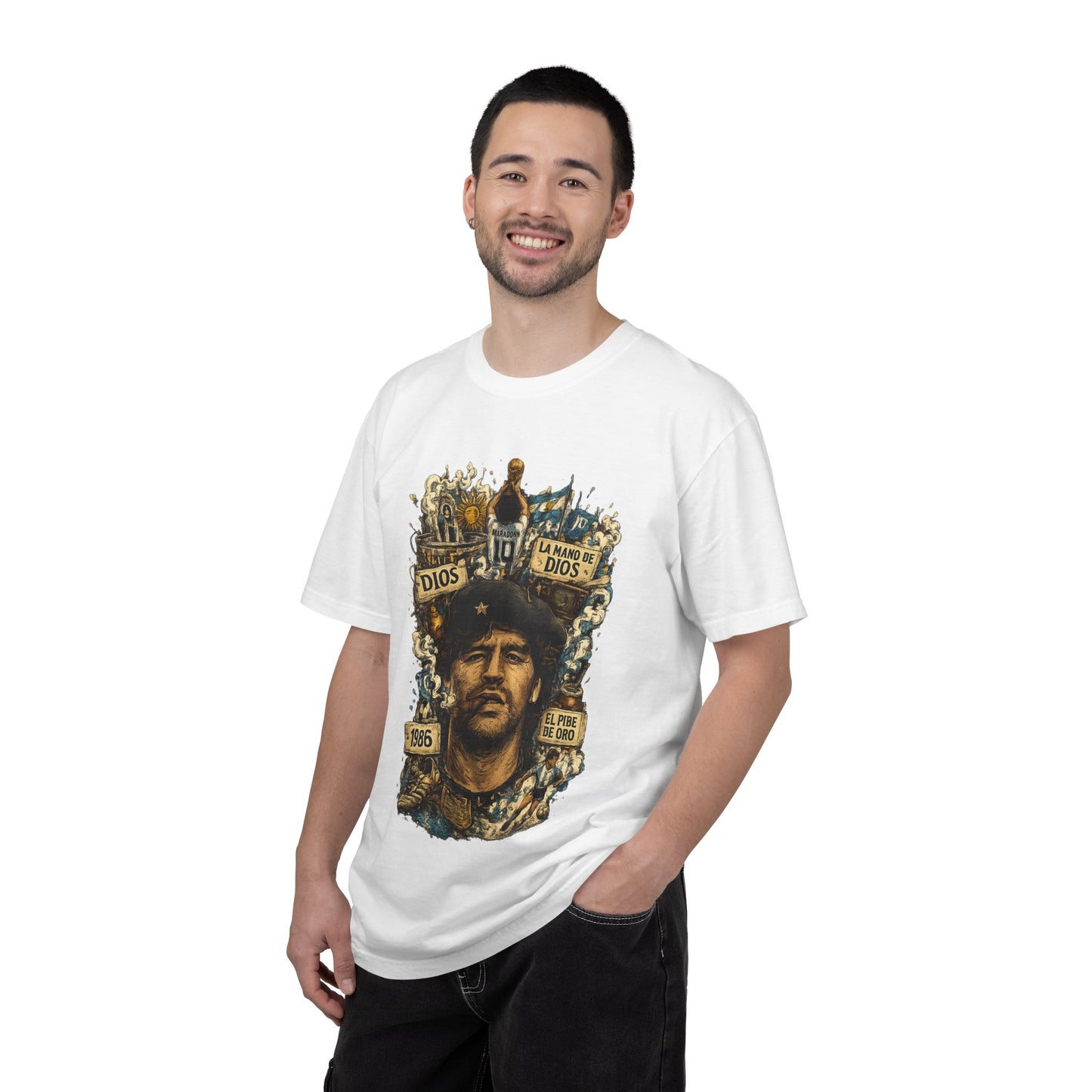 Diego Maradona "LA MANO DE DIOS" Graphic Tee