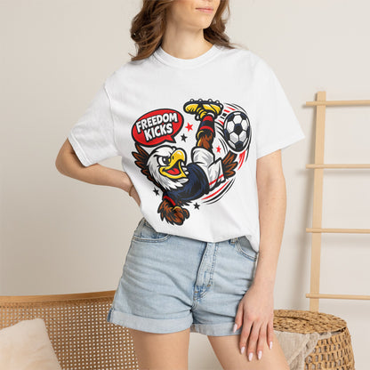 Freedom Kicks Eagle Soccer T-Shirt